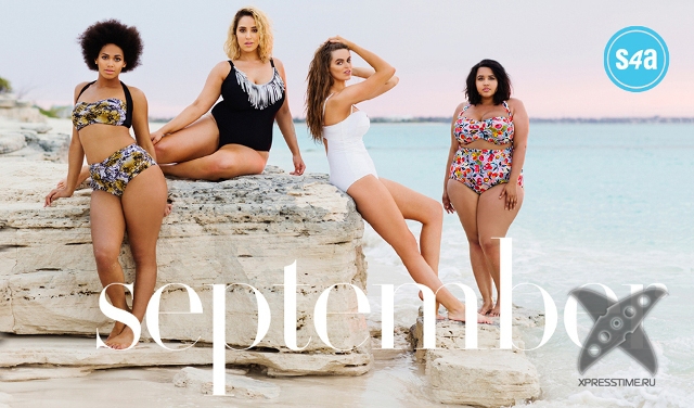 Модели-толстушки снялись в бикини для летнего календаря