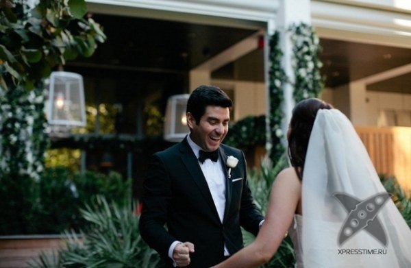 Реакция жениха при виде невесты