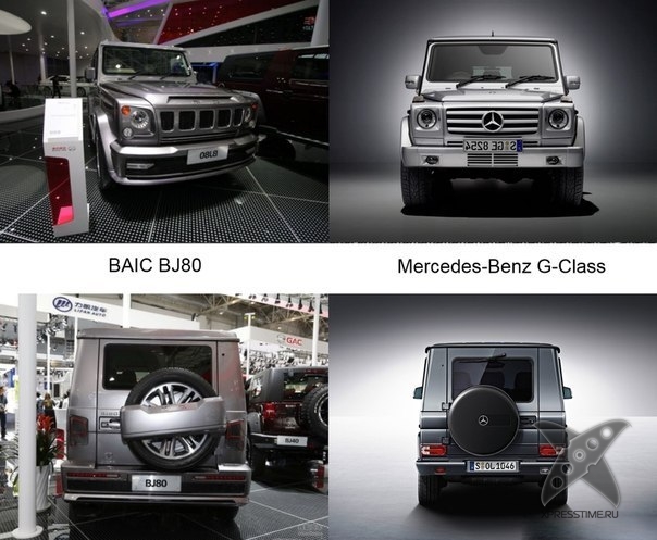 Китайские копии известных авто