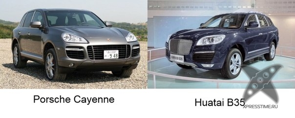 Китайские копии известных авто