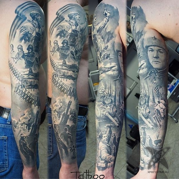 Реалистичные татуировки
