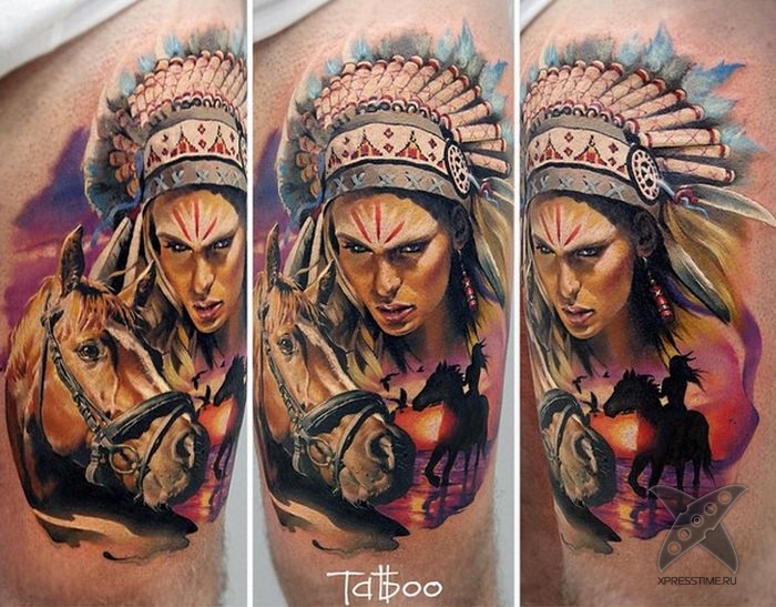 Реалистичные татуировки