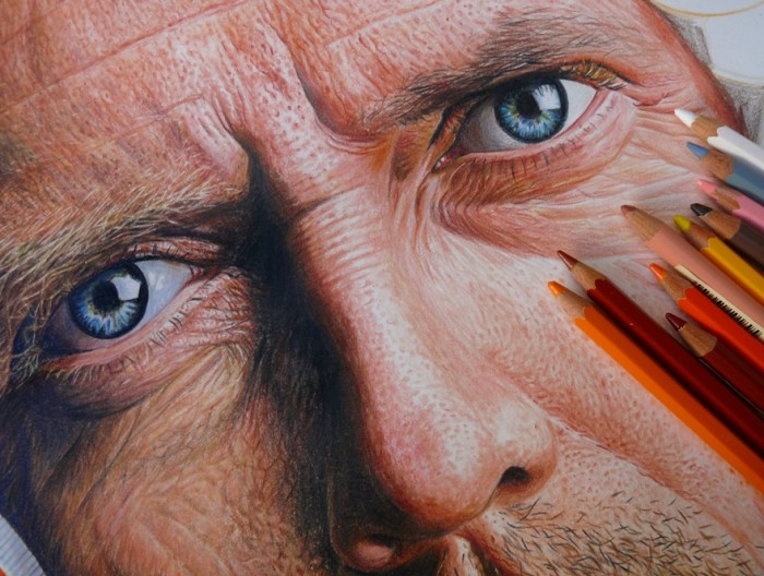 Портреты знаменитостей карандашом-5