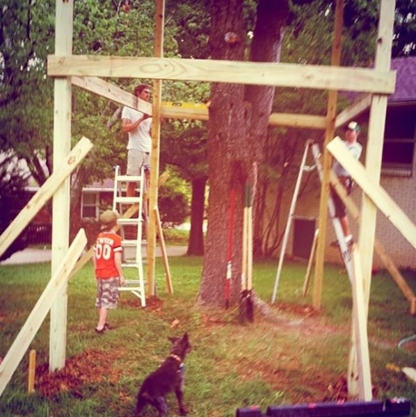 Домик вокруг дерева-1