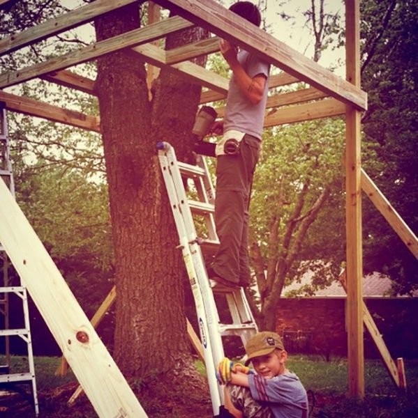 Домик вокруг дерева-2