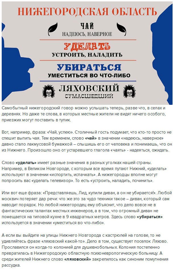Речевые обороты разных областей России-5
