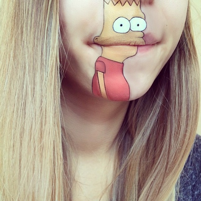 Как креативно накрасить губы?-16