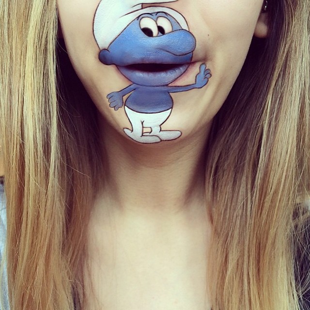 Как креативно накрасить губы?-5