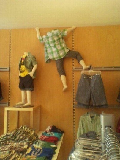 Когда продавцу одежды становится скучно-2