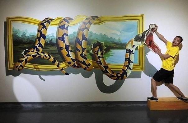 Выставка 3д живописи-4