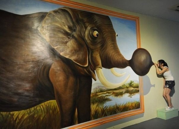 Выставка 3д живописи-6