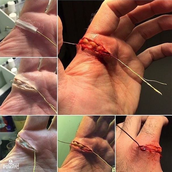 Жуткий грим от Марка Клэнси-10