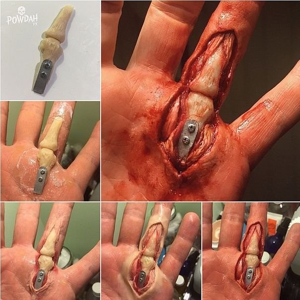 Жуткий грим от Марка Клэнси-12