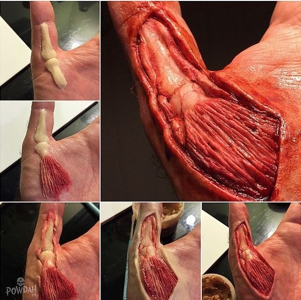 Жуткий грим от Марка Клэнси-16