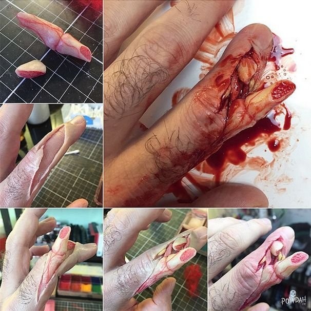 Жуткий грим от Марка Клэнси-4