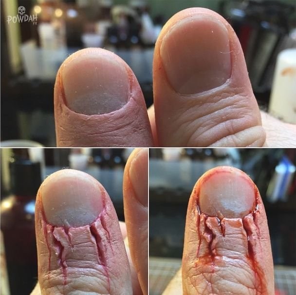 Жуткий грим от Марка Клэнси-5