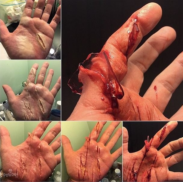 Жуткий грим от Марка Клэнси-7