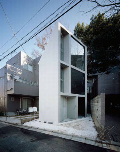 Интересный жилой дом в Японии