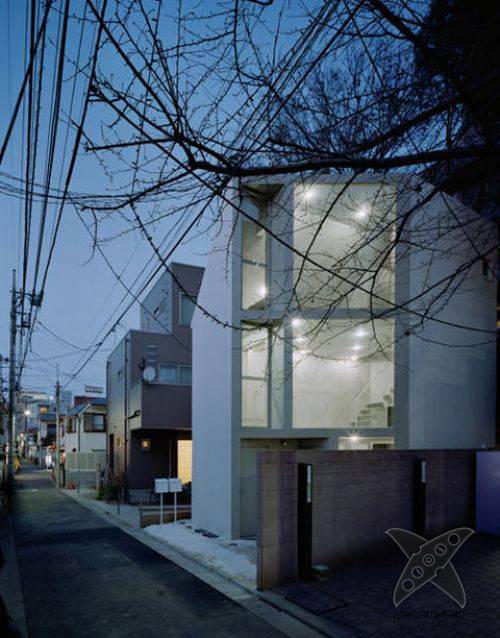 Интересный жилой дом в Японии