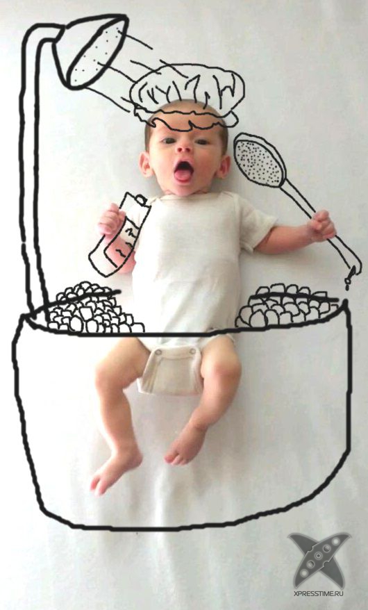 Отца оставили наедине с ребенком