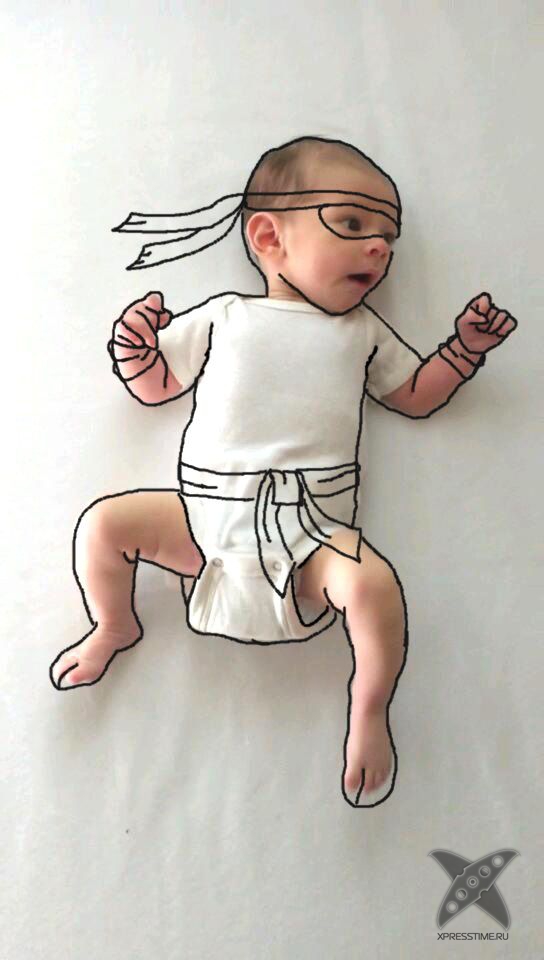 Отца оставили наедине с ребенком