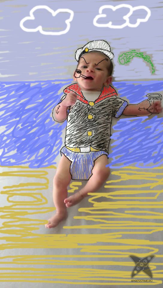 Отца оставили наедине с ребенком