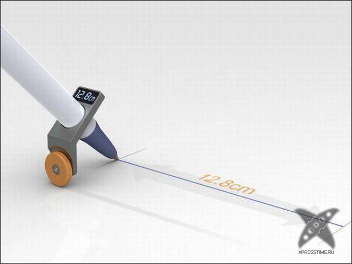 Чертим прямую линию без линейки