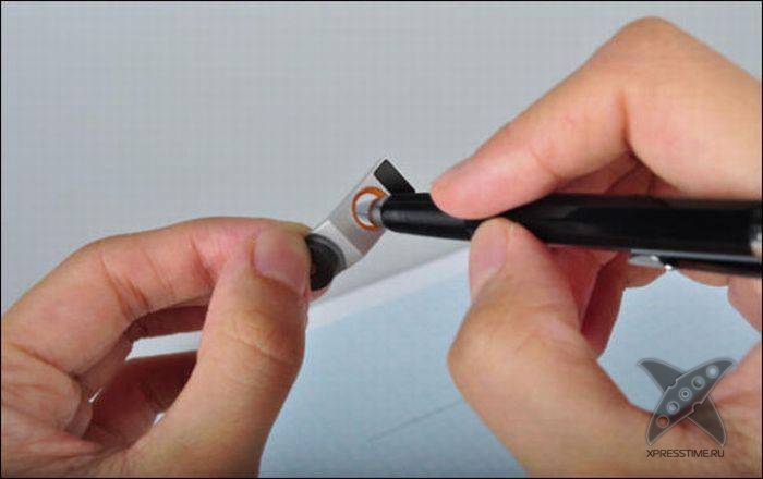 Чертим прямую линию без линейки