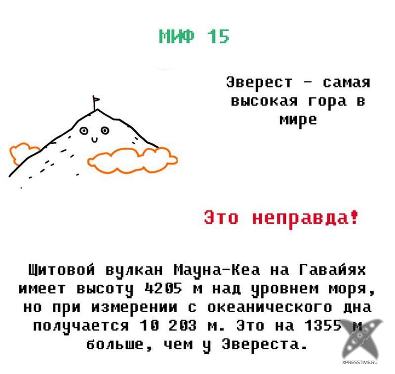 Мифы из нашего детства