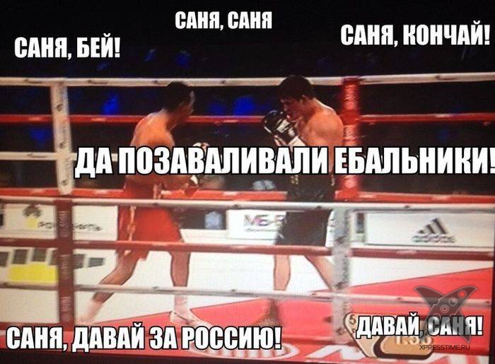 Фотоприколы на тему боя Кличко и Поветкина