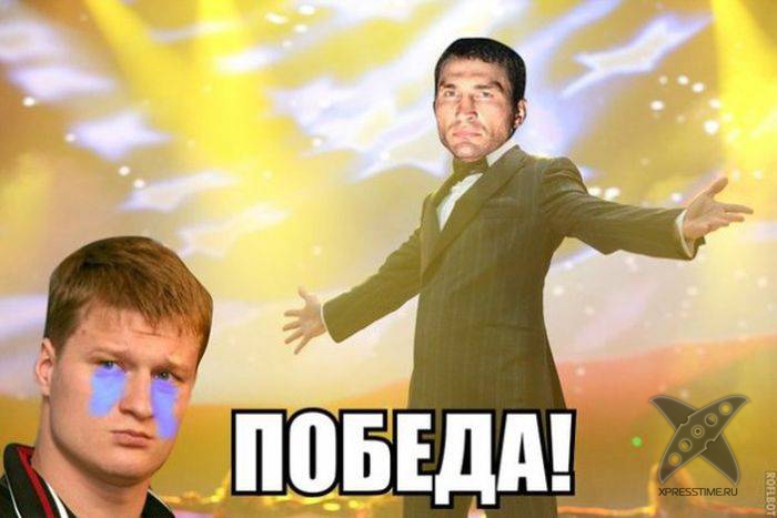 Фотоприколы на тему боя Кличко и Поветкина