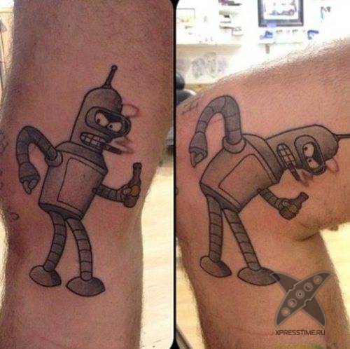 Необычные интересные татуировки