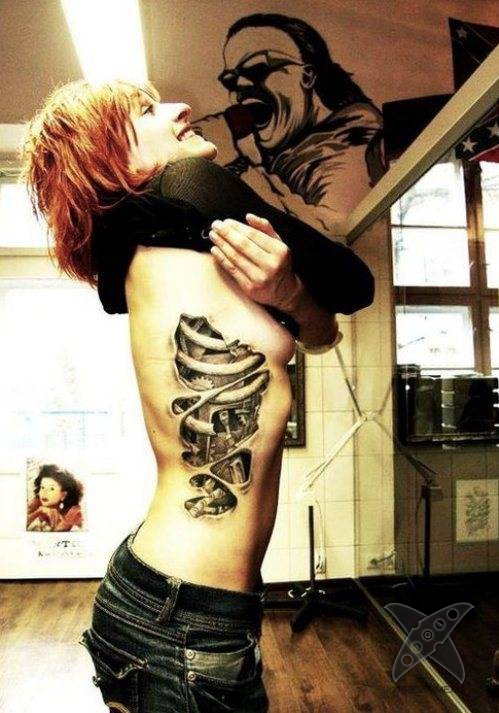 Необычные интересные татуировки