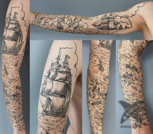 Необычные интересные татуировки