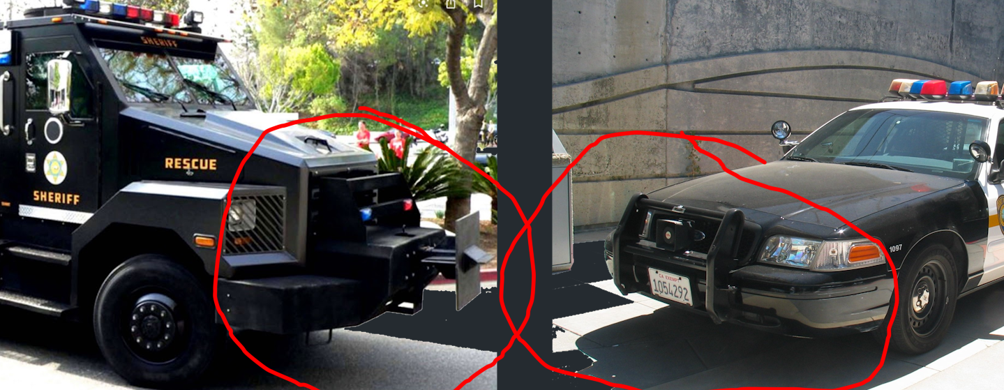 Да, чёрный цвет машин!