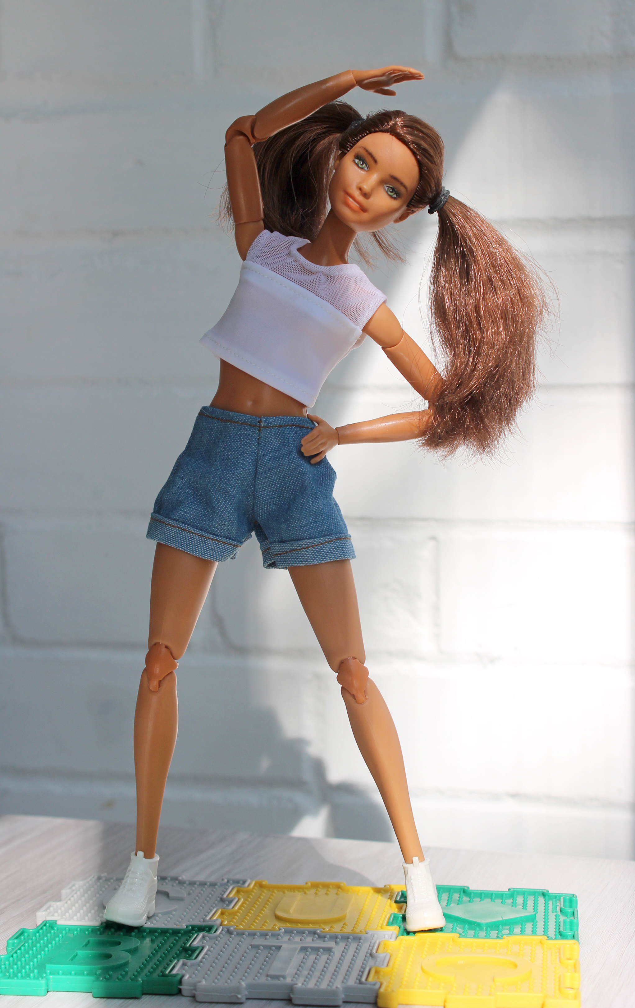 Моя барби с новым лицом