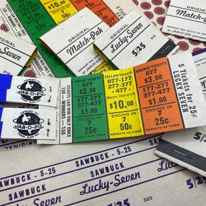 А вот пример билетика