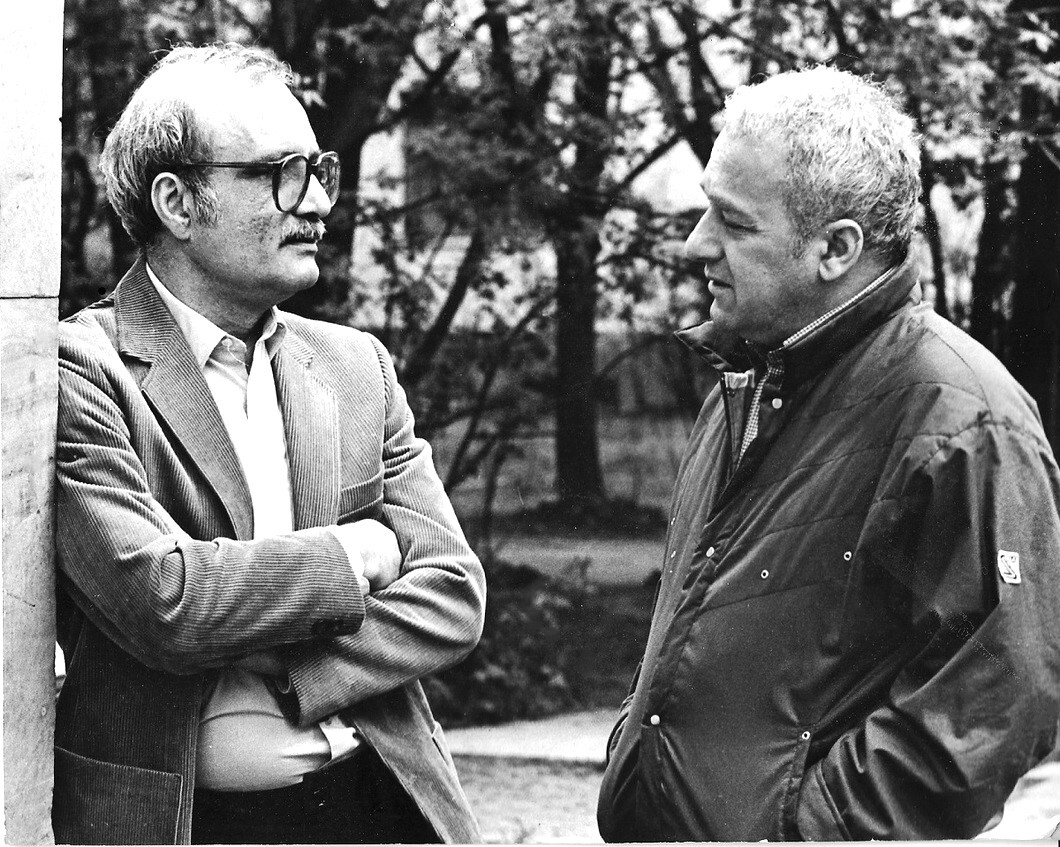 Георгий Данелия и Резо Габриадзе