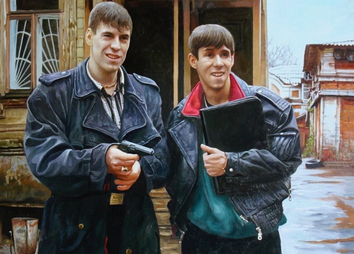 Какие отвратительные рожи...