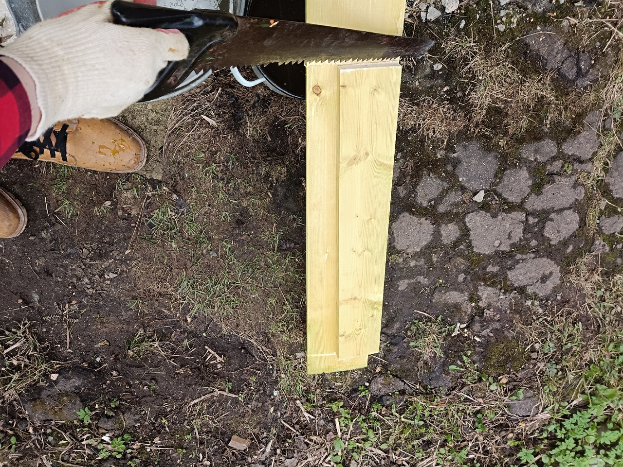 Сфоткать реальный процесс не вышло, ведь у меня всего две руки. Поэтому просто демонстрация для вас.