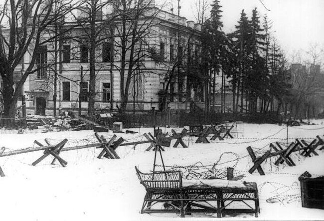 Царское Село во время оккупации.