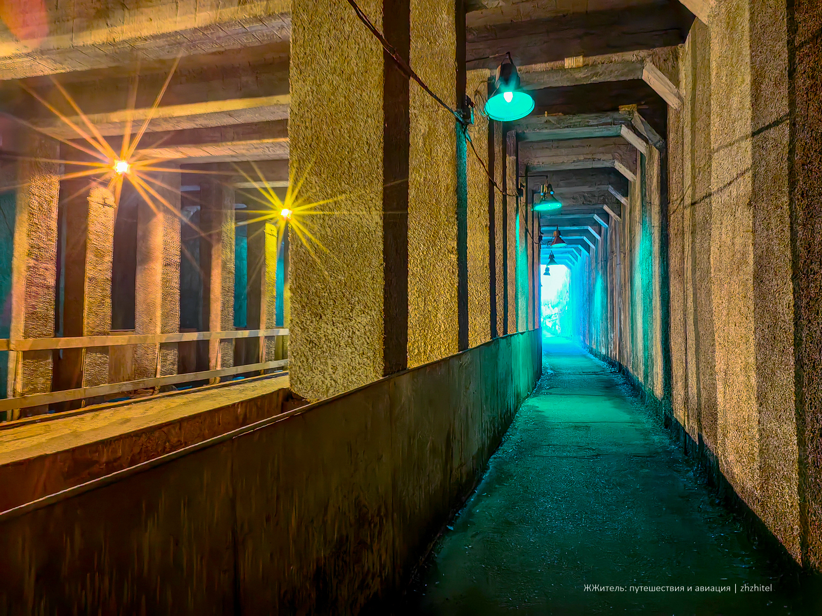 Тоннель под предприятием