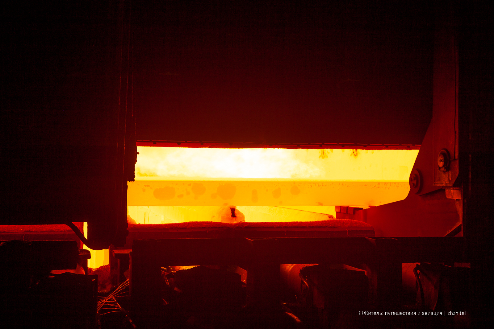 Заготовки в печи