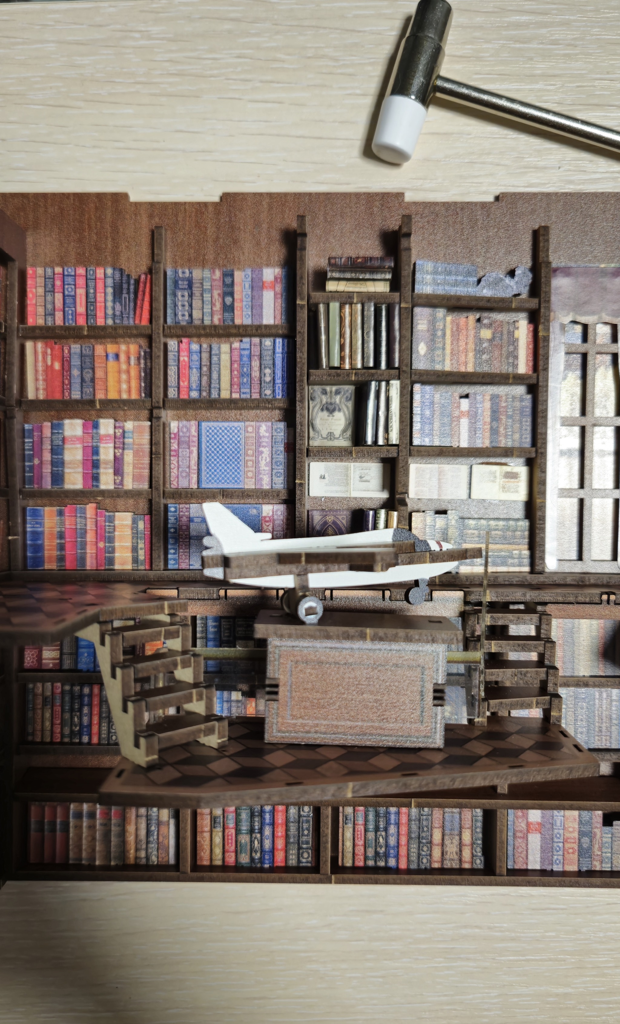 Ну и заполняем пустеющие полочки