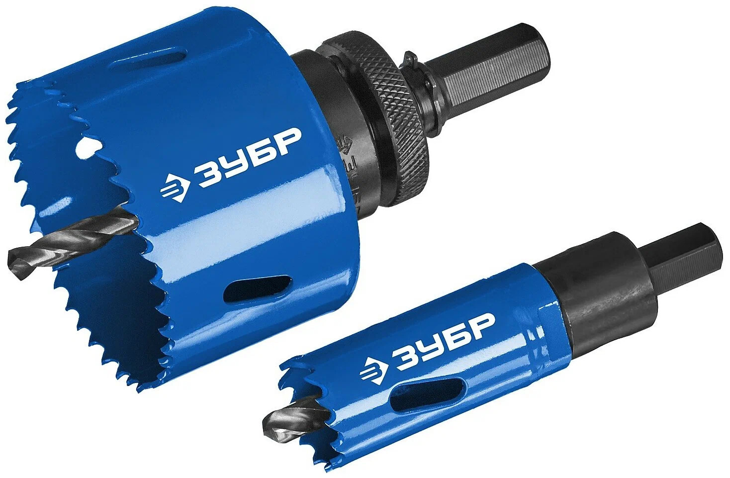 Кольцевые пилы(коронки) с центровочными свёрлами.