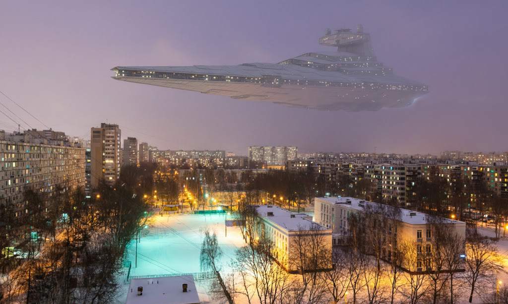 Доставка прямо в атмосферу у дома, на борт пока не поднимался, 5 звёзд. главное - корабль на месте 😀