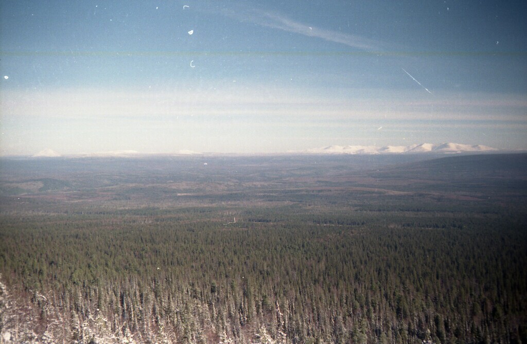На горизонте ГУХ (главный Уральский хребет)