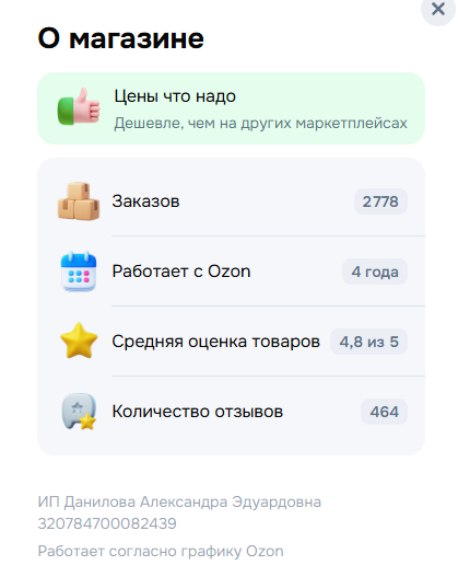 ИП Данилова Александра Эдуардовна, ИНН 780711939687, ОГРНИП 320784700082439