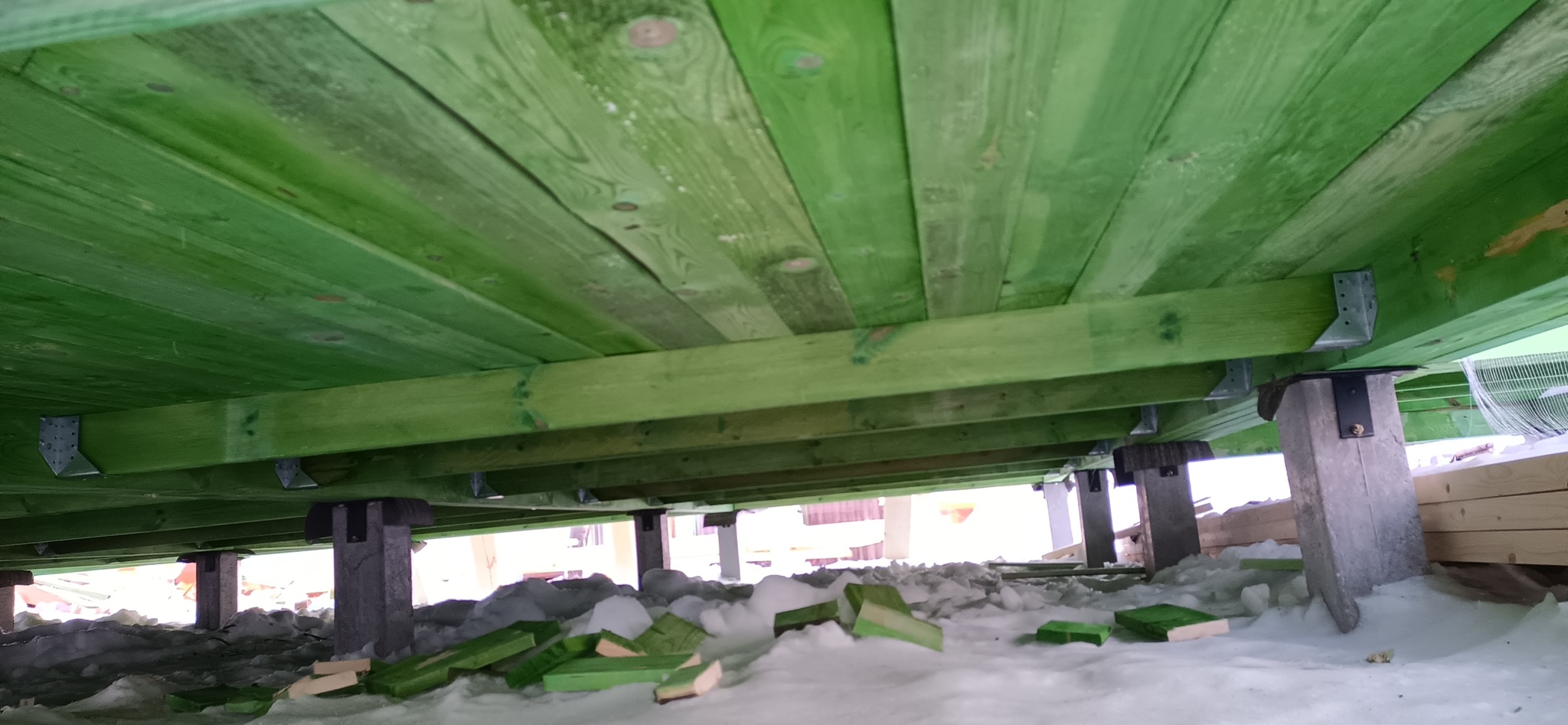 Здесь утеплитель не просядет.